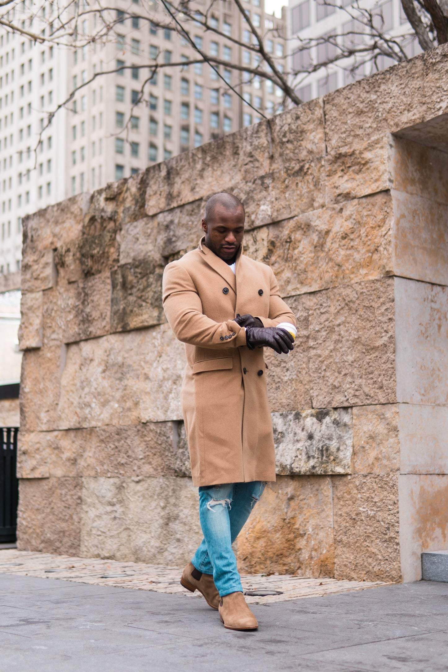 Vogue Wave Royal Elegance Coat