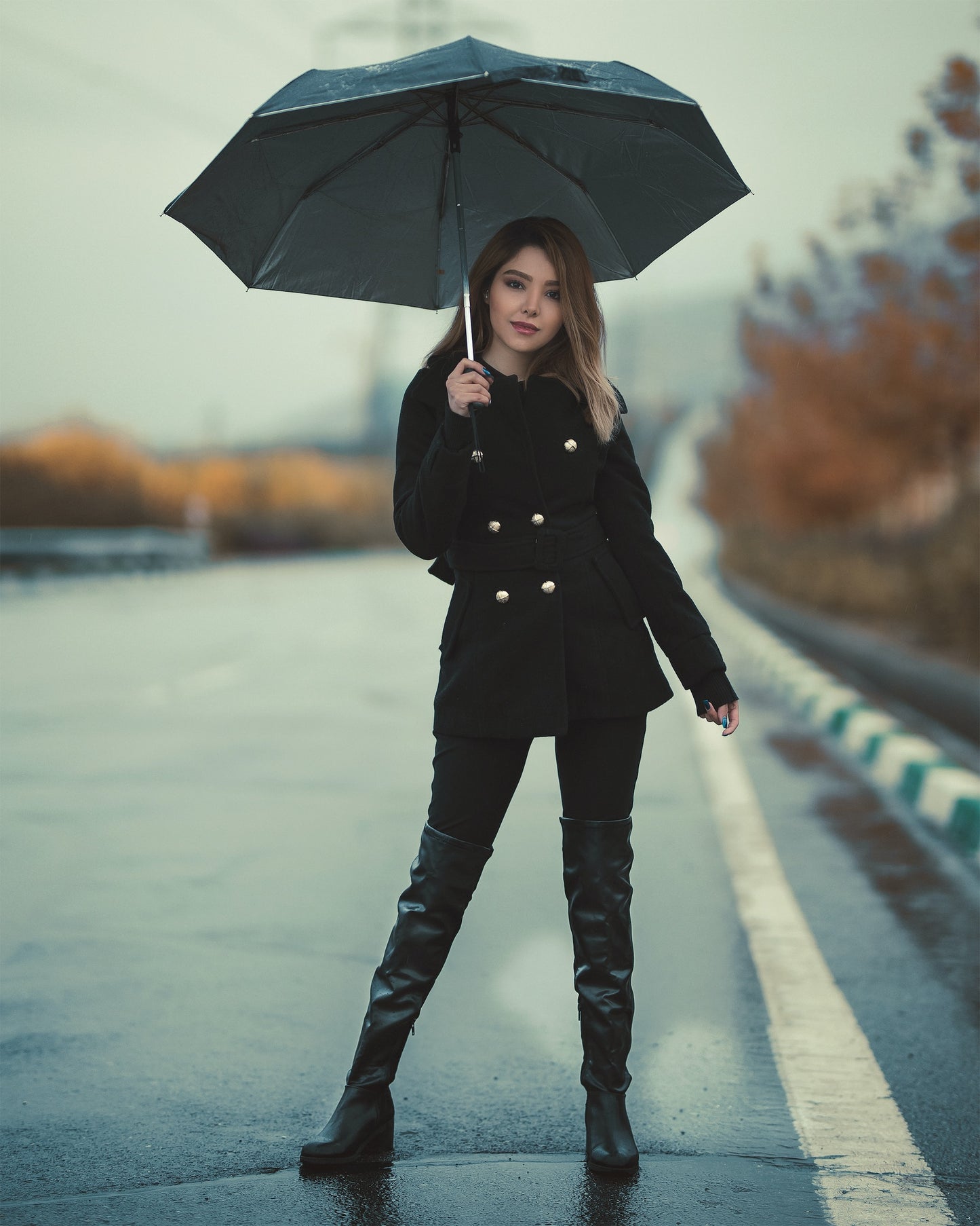 Vogue Wave Statement Coat