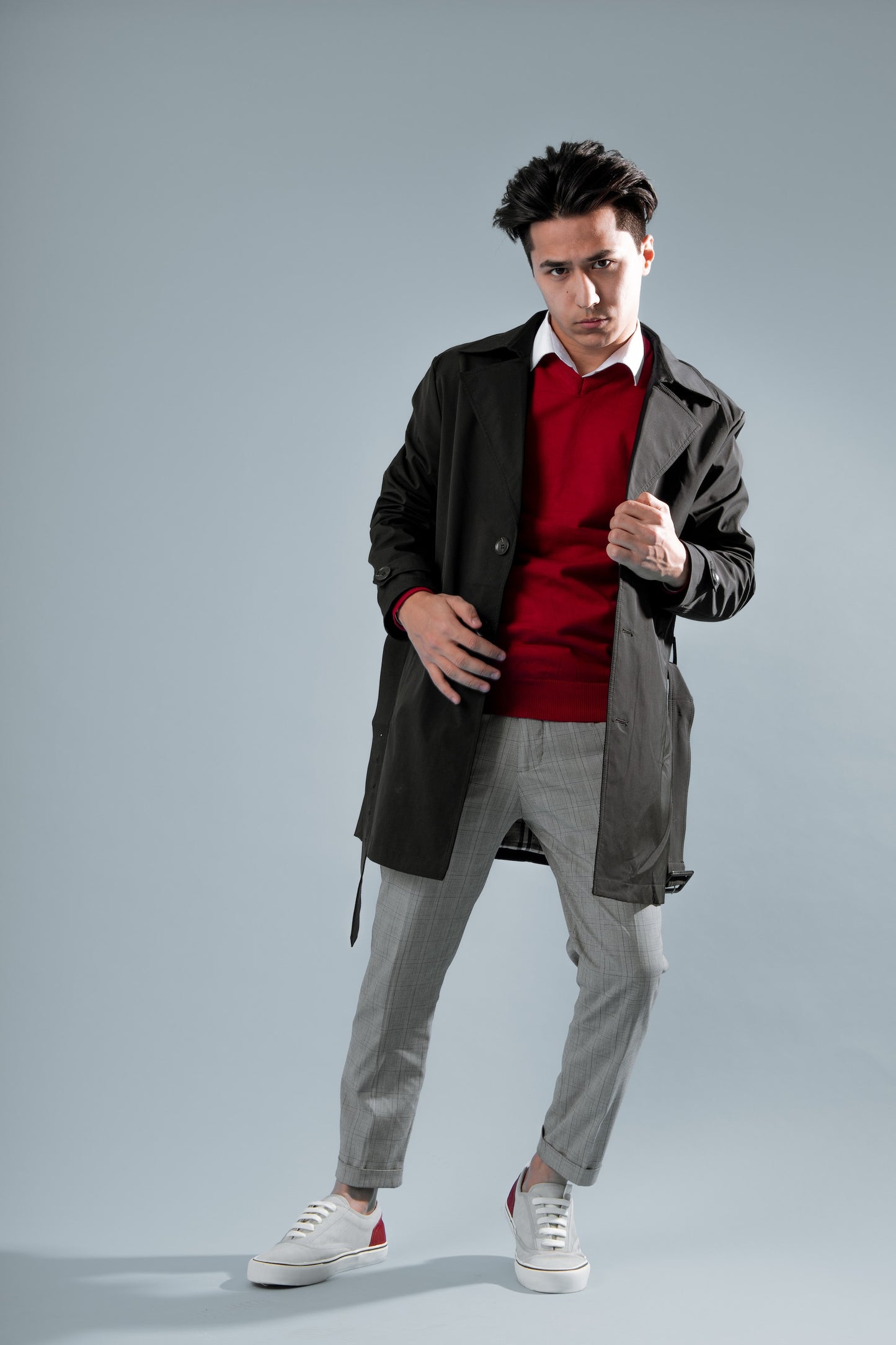 Vogue Wave Classic Wool Blend Coat
